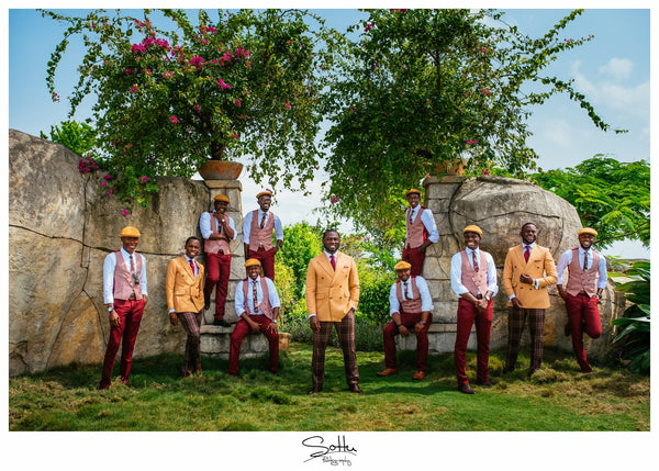 Coordinating  your wedding party wardrobe