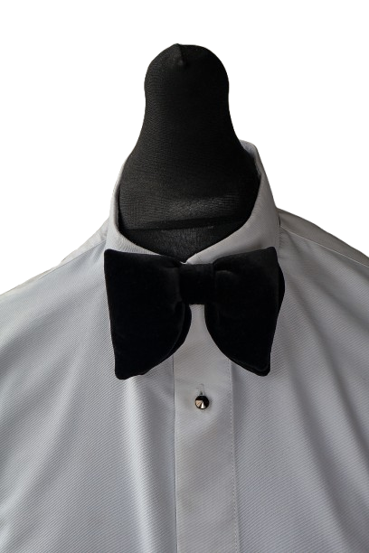 Black Velvet Bow Tie