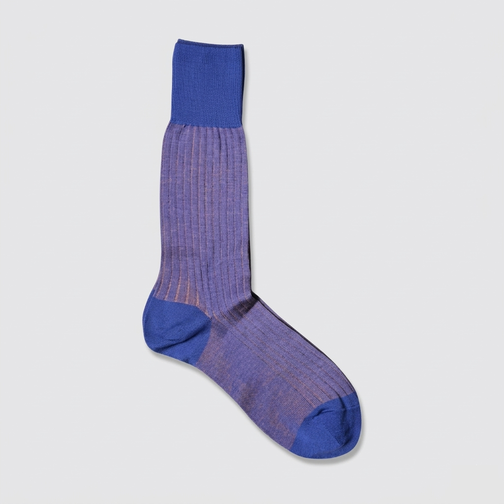 Royal blue men's socks