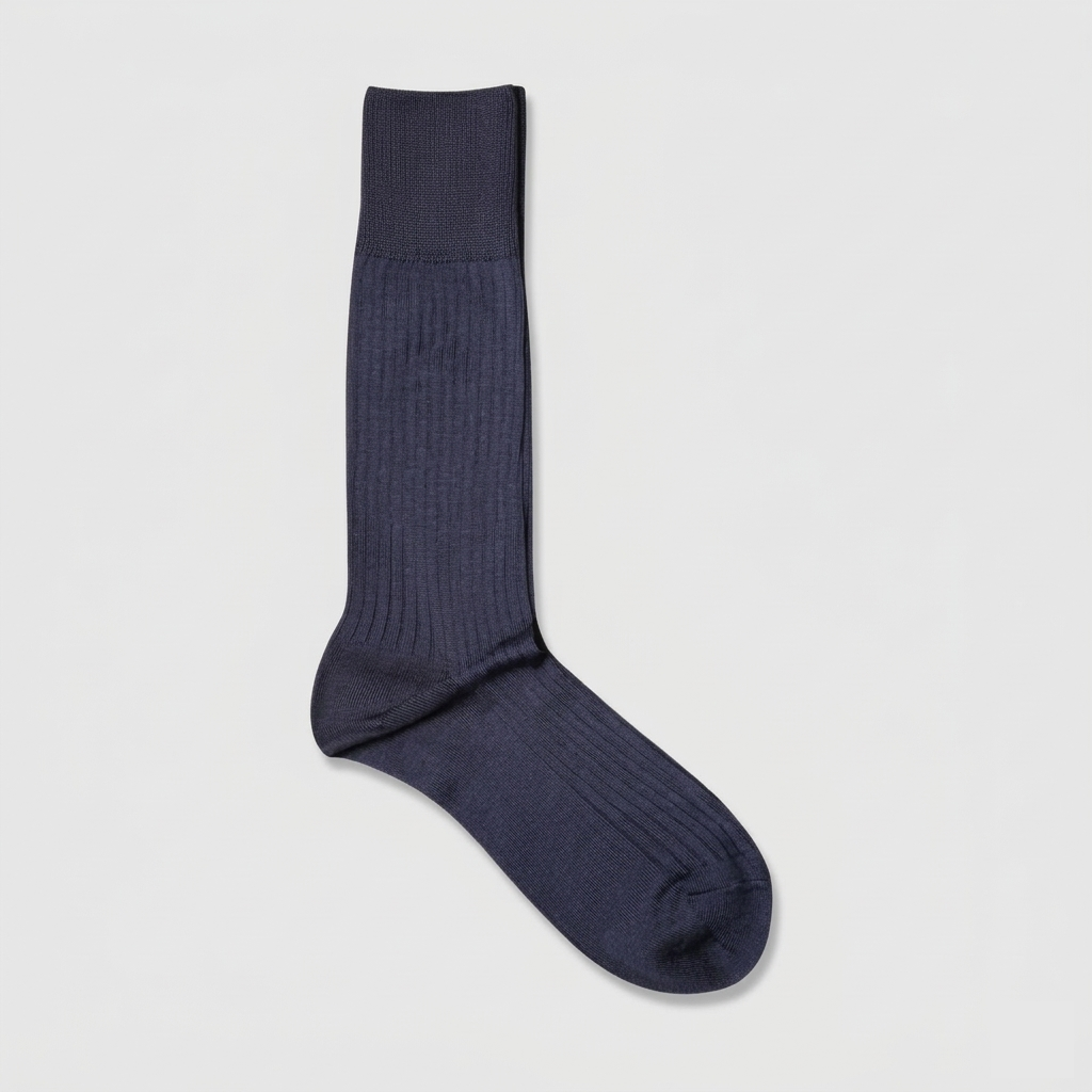 ‎Navy blue men's socks