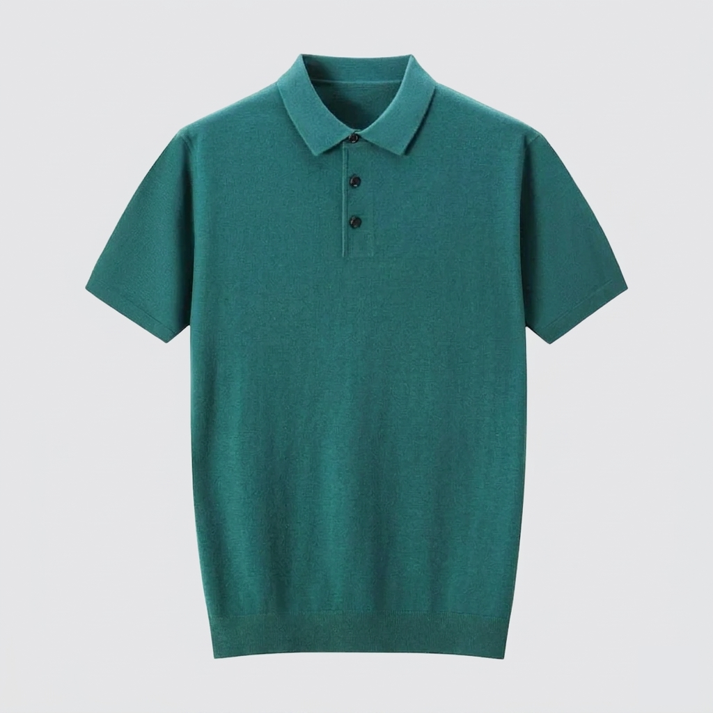 Soho Emerald Knit Polo