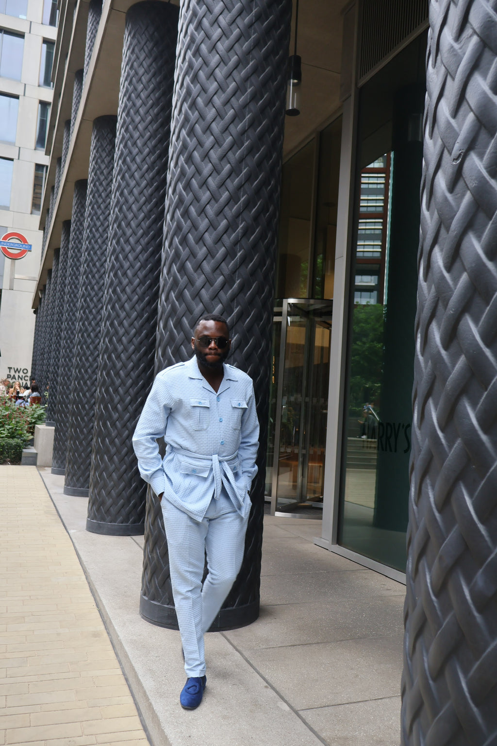 Ikeja Cantonment Shirt (Blue)