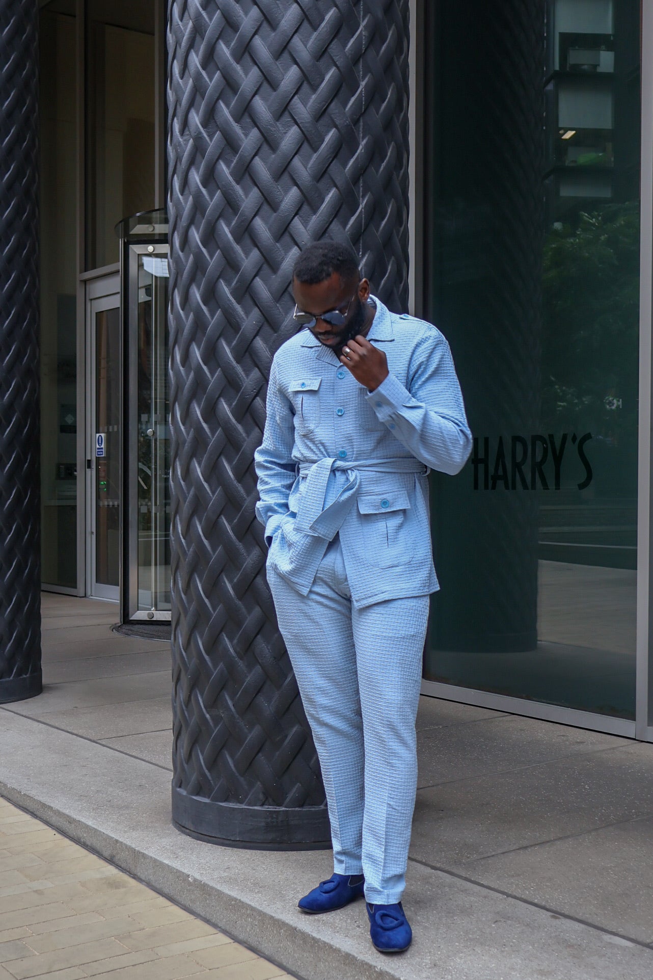 Ikeja Cantonment Shirt (Blue)