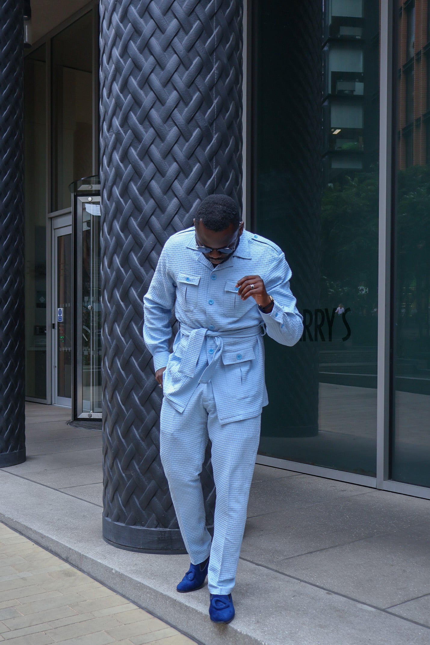 Ikeja Cantonment Shirt (Blue)