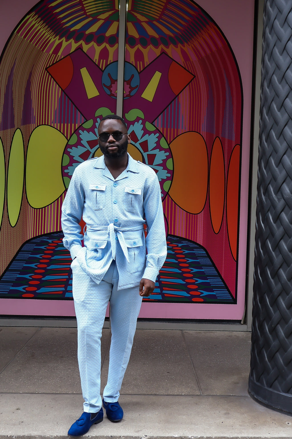 Ikeja Cantonment Shirt (Blue)