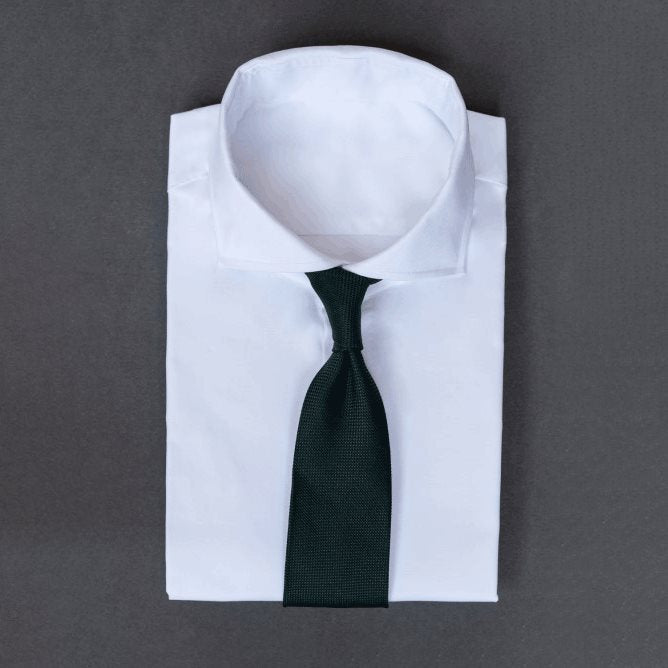 🎁 Deep forest green men's necktie (100% off)