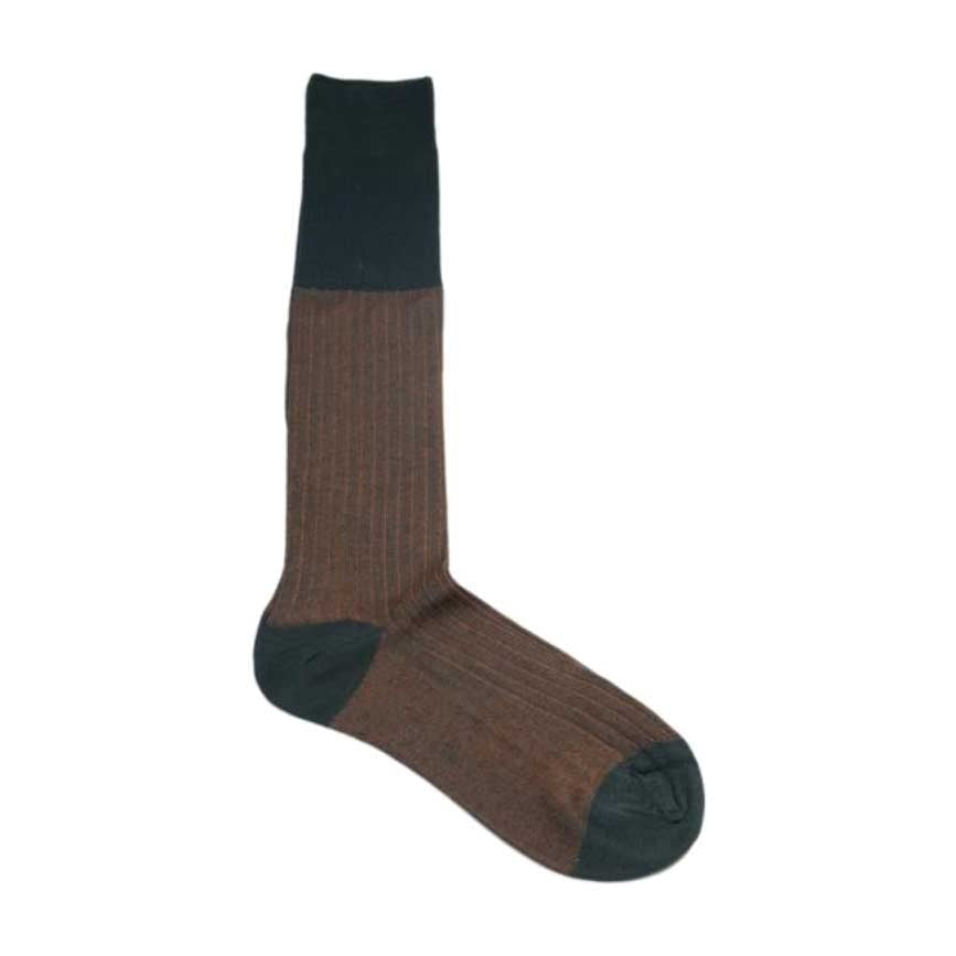 🎁 Rich Brown & Deep Teal Men’s Socks (100% off)