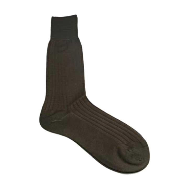 🎁 Deep chocolate brown men's socks (100% off)