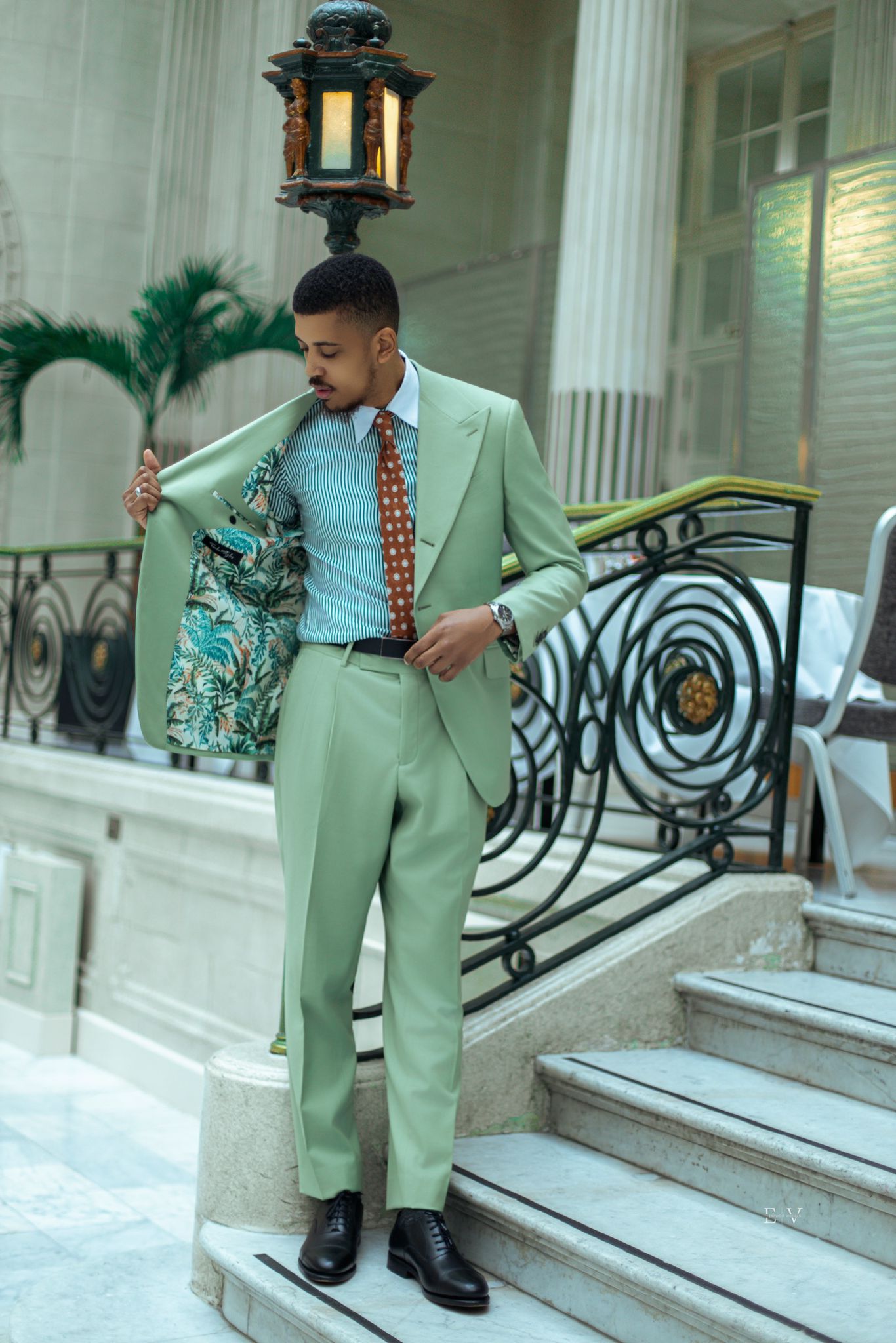Mount Street — New Dawn Pleated Trousers