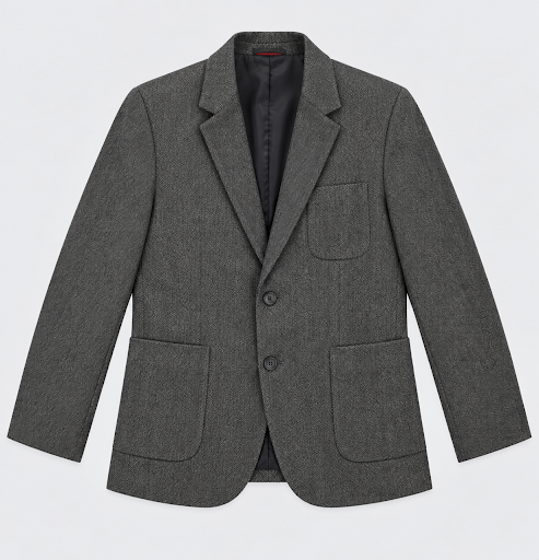 Baker Herringbone Blazer